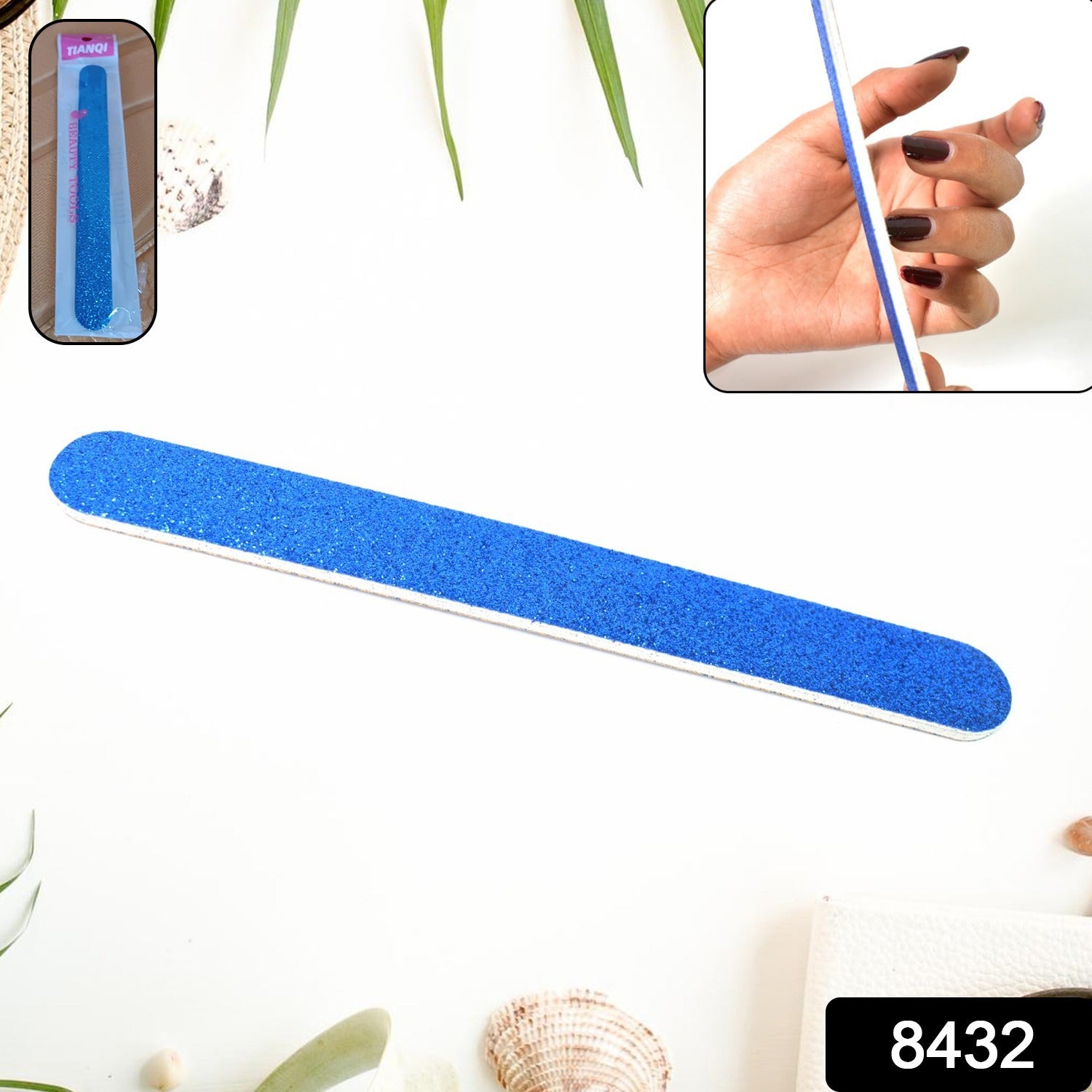 Professional Nail Filer Double Sided For Nail Shaper Nail File ( 18 cm )