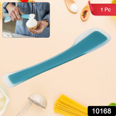 Multipurpose Silicone Measure And Scrape Spatula Spoon (1 Pc / 28 CM)