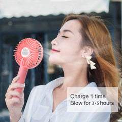 4813 PORTABLE CLASSIC HAND FAN TABLE FAN 3 STEP SPEED SETTING FAN PERSONAL DESK FAN SUITABLE FOR OFFICE , SCHOOL & HOME USE (battery not included)