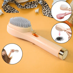 Self-Cleaning Anti-Static Massage Comb (1 Pc)