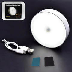 8 LED Night Lights With USB Charging & Double-Sided Adhesive Pads (1 Pc)