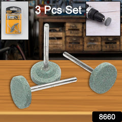 Grinding Head Abrasive Tool Mounted Stone (3 Pcs Set)