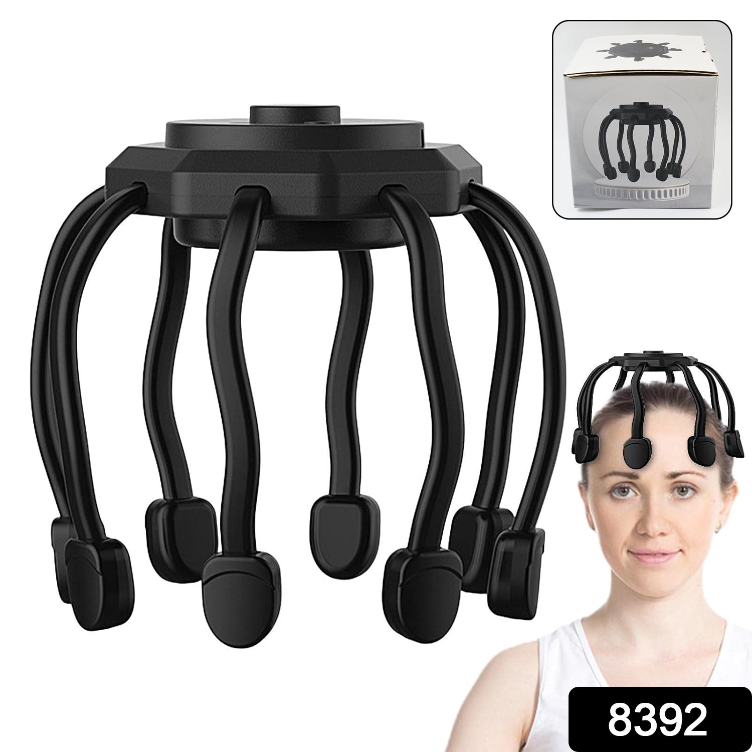 Electric Octopus Scalp / Head  Massager (1 Pc)