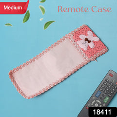 Cartoon Cloth Lace Remote Control Cover Remote Case (1 Pc / 21×8 CM / Medium)