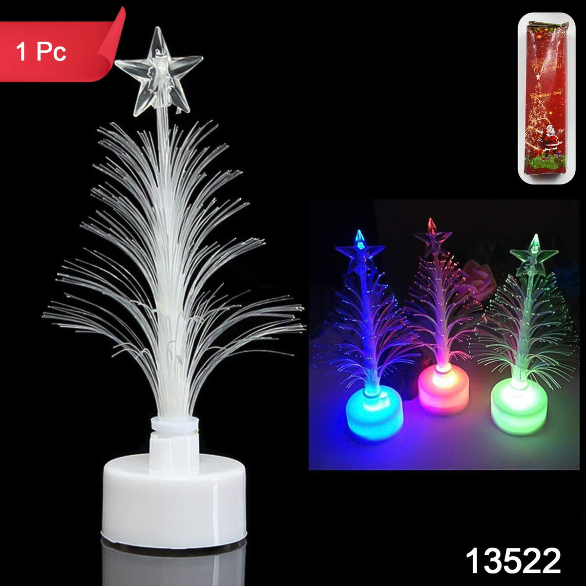 Tree LED Candlelight Colourful Candle Decoration LED Light Night (1 Pc)