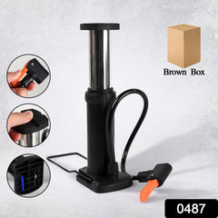 Portable Mini Foot Pump for Bicycle, Bike, and Car