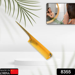 8355 Salon Hairdressing Tapered Grip Hair Comb Beauty Tool Use For Men & Women  (1Pc Comb)