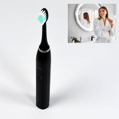 7323 ELECTRIC TOOTHBRUSH FOR ADULTS AND TEENS, ELECTRIC TOOTHBRUSH BATTERY OPERATED DEEP CLEANSING TOOTHBRUSH WITH EXTRA BRUSH HEADS DeoDap
