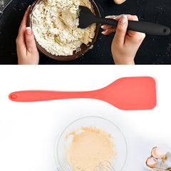 5430 Silicone Spoonula / Spatula Spoon, High Heat Resistant to 480°F, Hygienic One Piece Design, Large Non Stick Cooking Utensil (30cm)