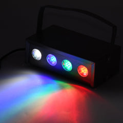 6426A Mini Laser Projector Low Par Light 4 LED RGBW Stage Lighting Laser Light, Special Effects, Party Light