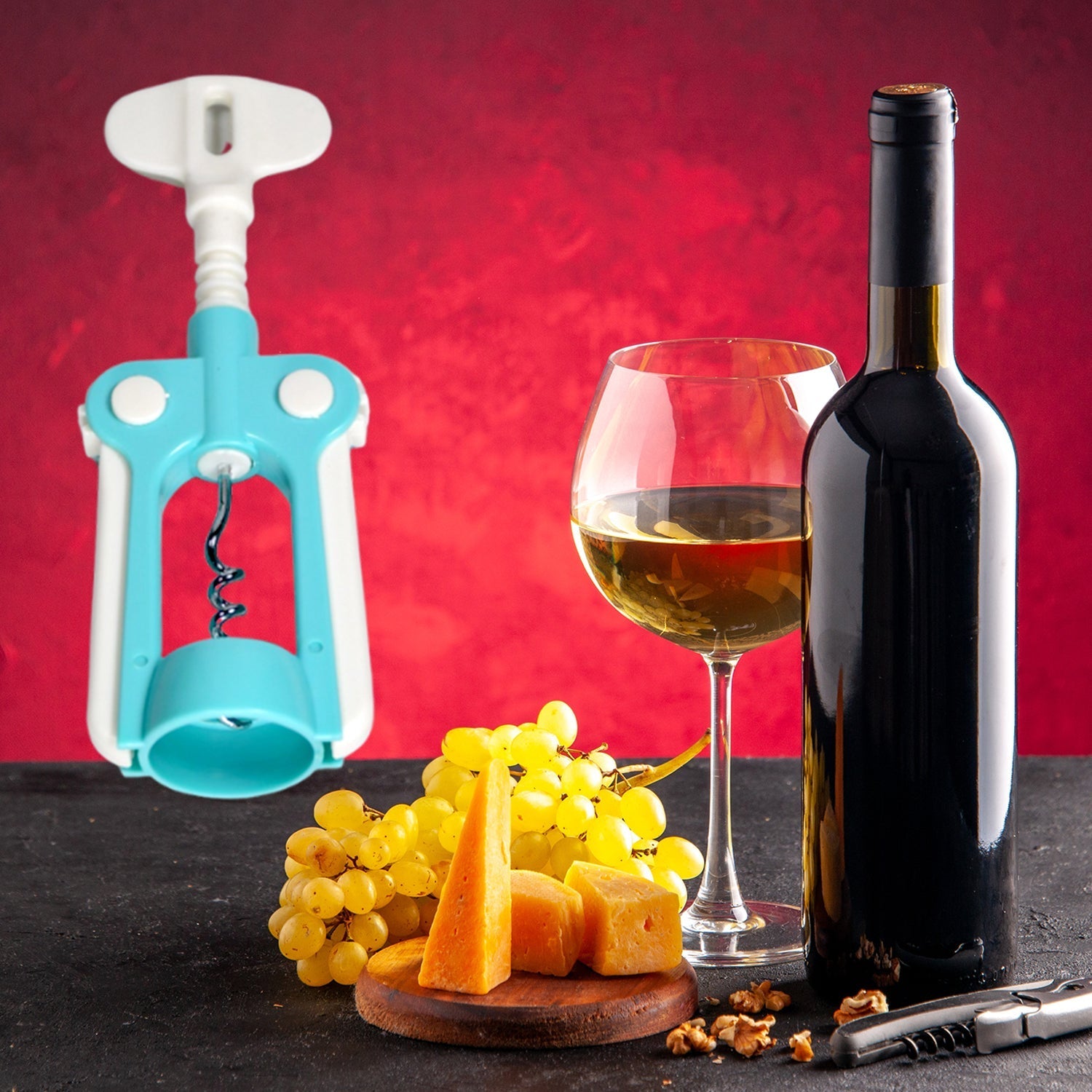 2816 Waiter Wine Corkscrew Bottle Beer Cap Opener for Restaurants Bar Home DeoDap