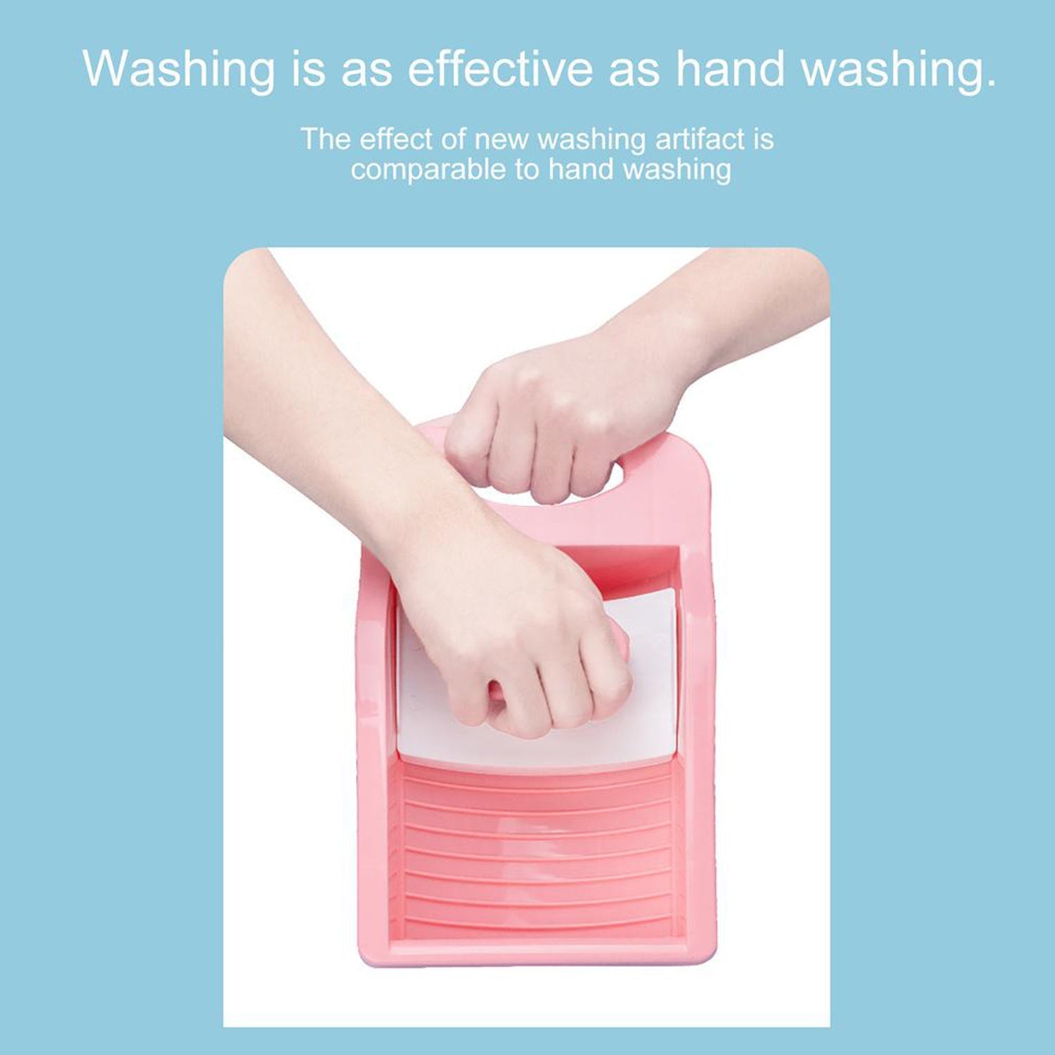 6088 Socks Washing Board used in all kinds of household bathroom places for washing unisex socks easily and comfortably. DeoDap