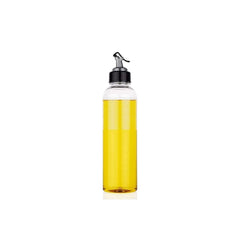 2288 1ltr Glass Oil Dispenser With Lid - Clear, Drip Free Spout, Controlled Use. DeoDap