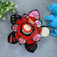 6436 All in One Makeup Kit for Teens Flower Palette for Girls 3 Tier Cosplay DeoDap