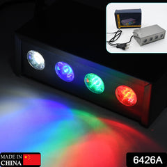 6426A Mini Laser Projector Low Par Light 4 LED RGBW Stage Lighting Laser Light, Special Effects, Party Light