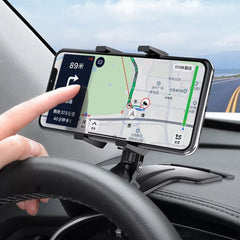 6281 Car Mobile Phone Holder Mount Stand with 360 Degree. Stable One Hand Operational Compatible with Car Dashboard. DeoDap