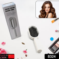 8324 Women Hair Brush, Durable Massage Comb Hairbrush for Scalp Massage and Custom Bristles - Lightweight Air Cushion Massage Brush for Scalp Massage